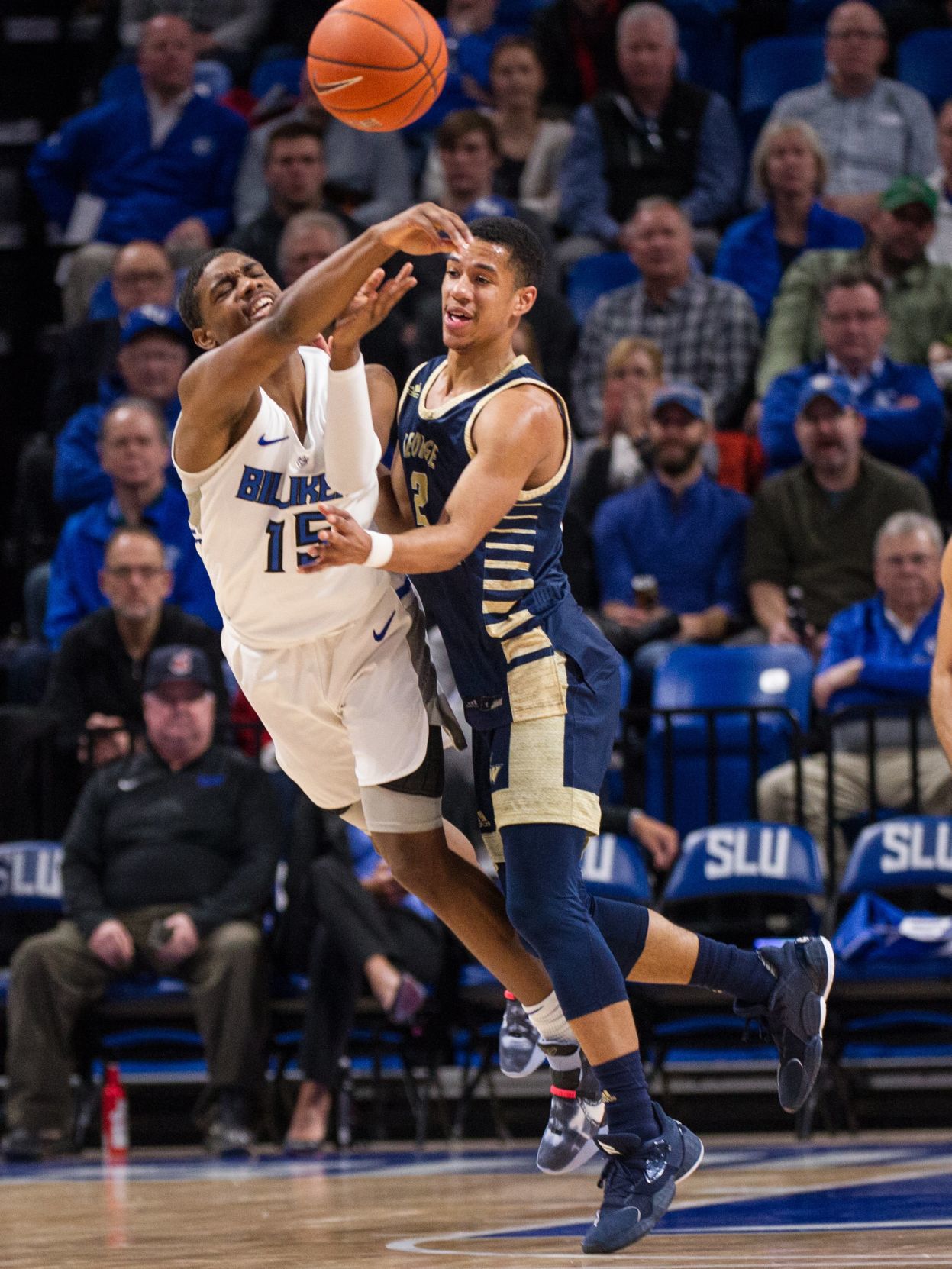 Billikens take on George Washington Colonials